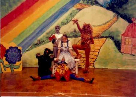 Jackie Barnes in the Wizard of Oz play