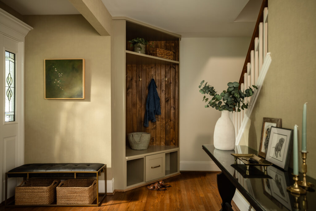 entryway after renovation