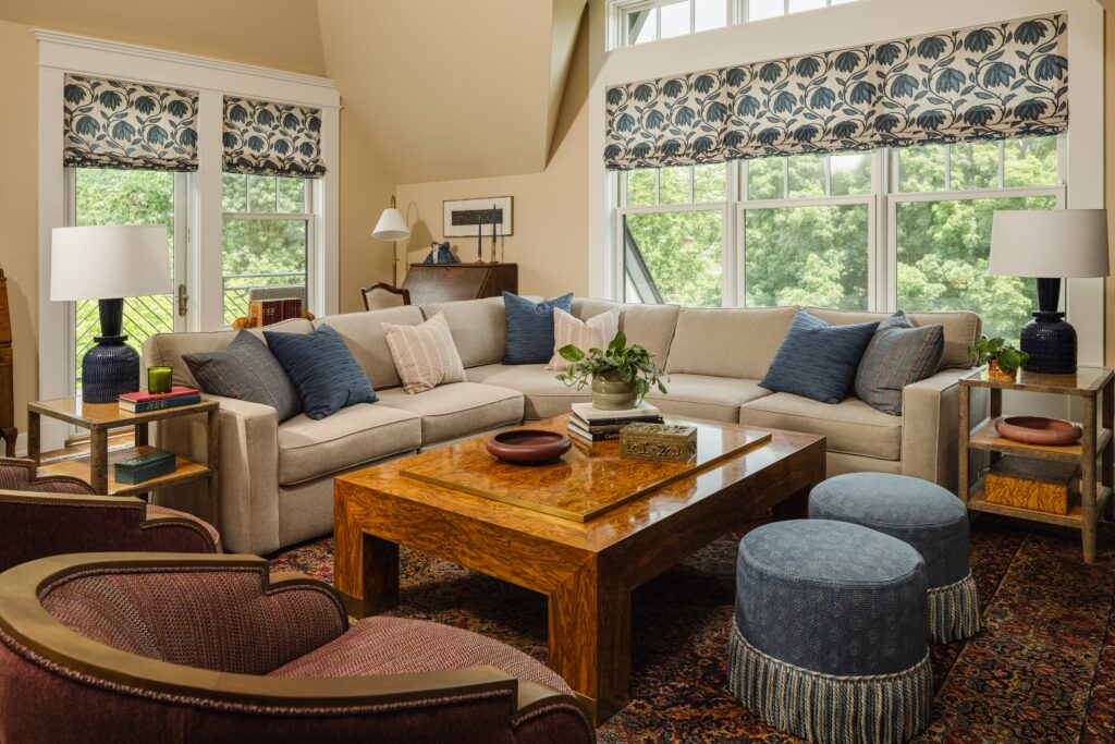 Jackie Barnes Interiors living room renovation