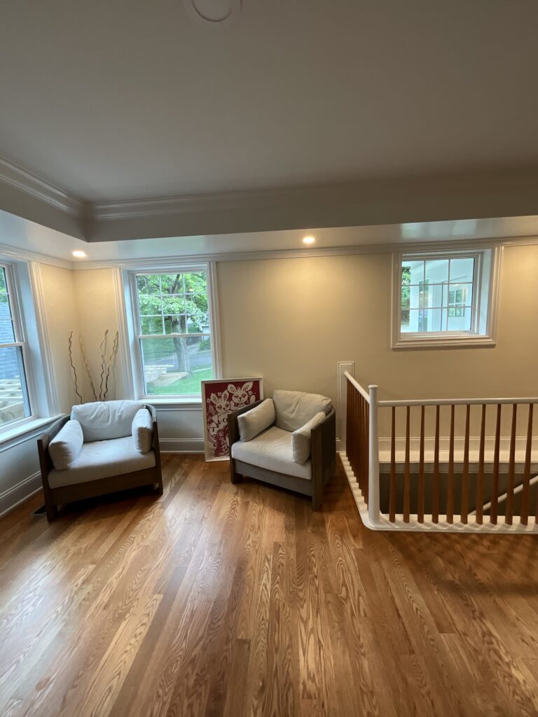 seating area before