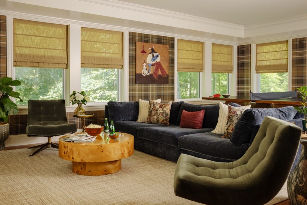 Historic Cincinnati, Ohio living room